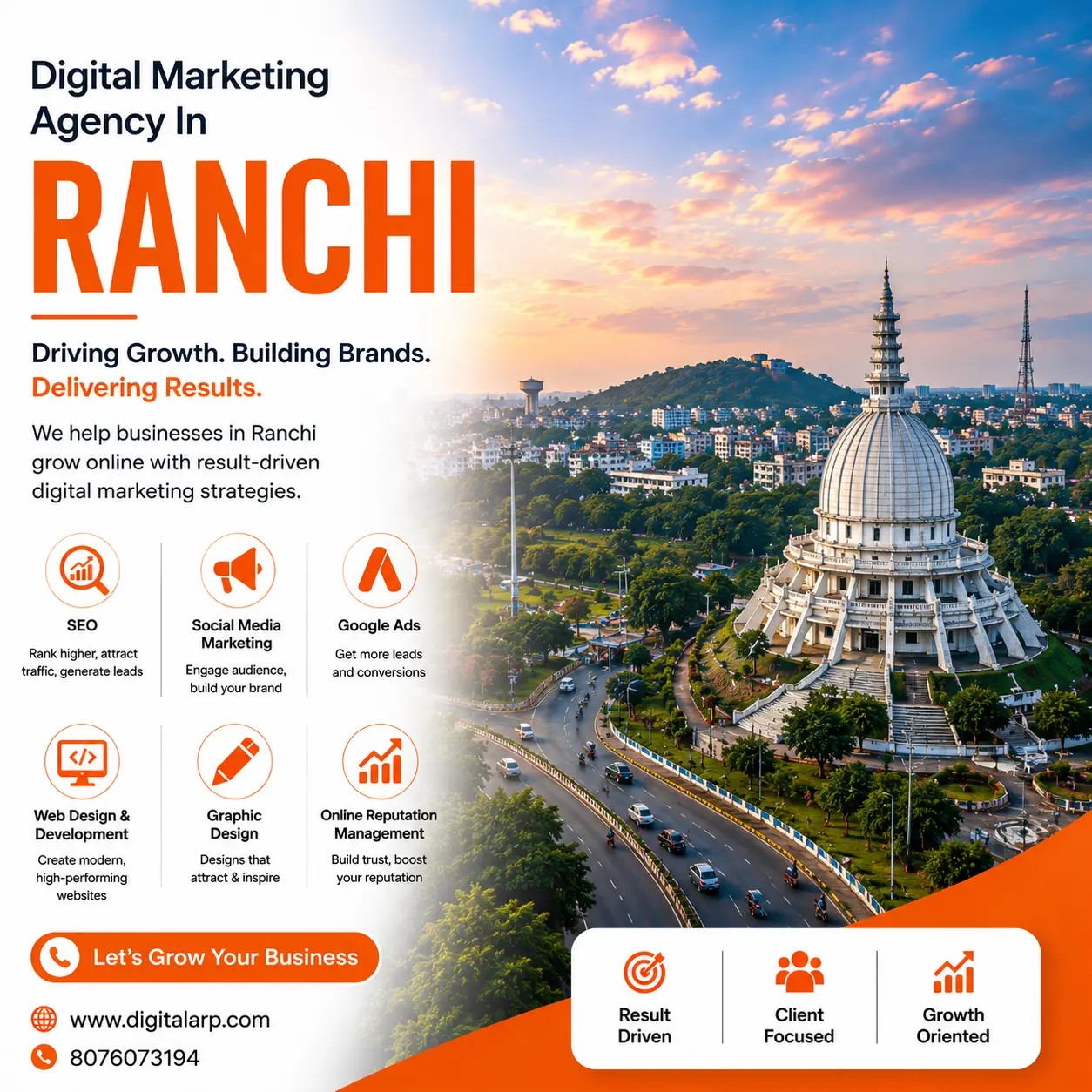 Digital Marketing Agency in Ranchi helping businesses grow online