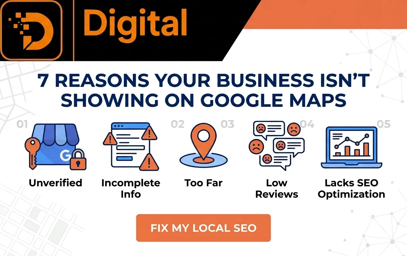 7 Reasons Your Business Isn't Showing Up on Google Maps (And How to Fix It)