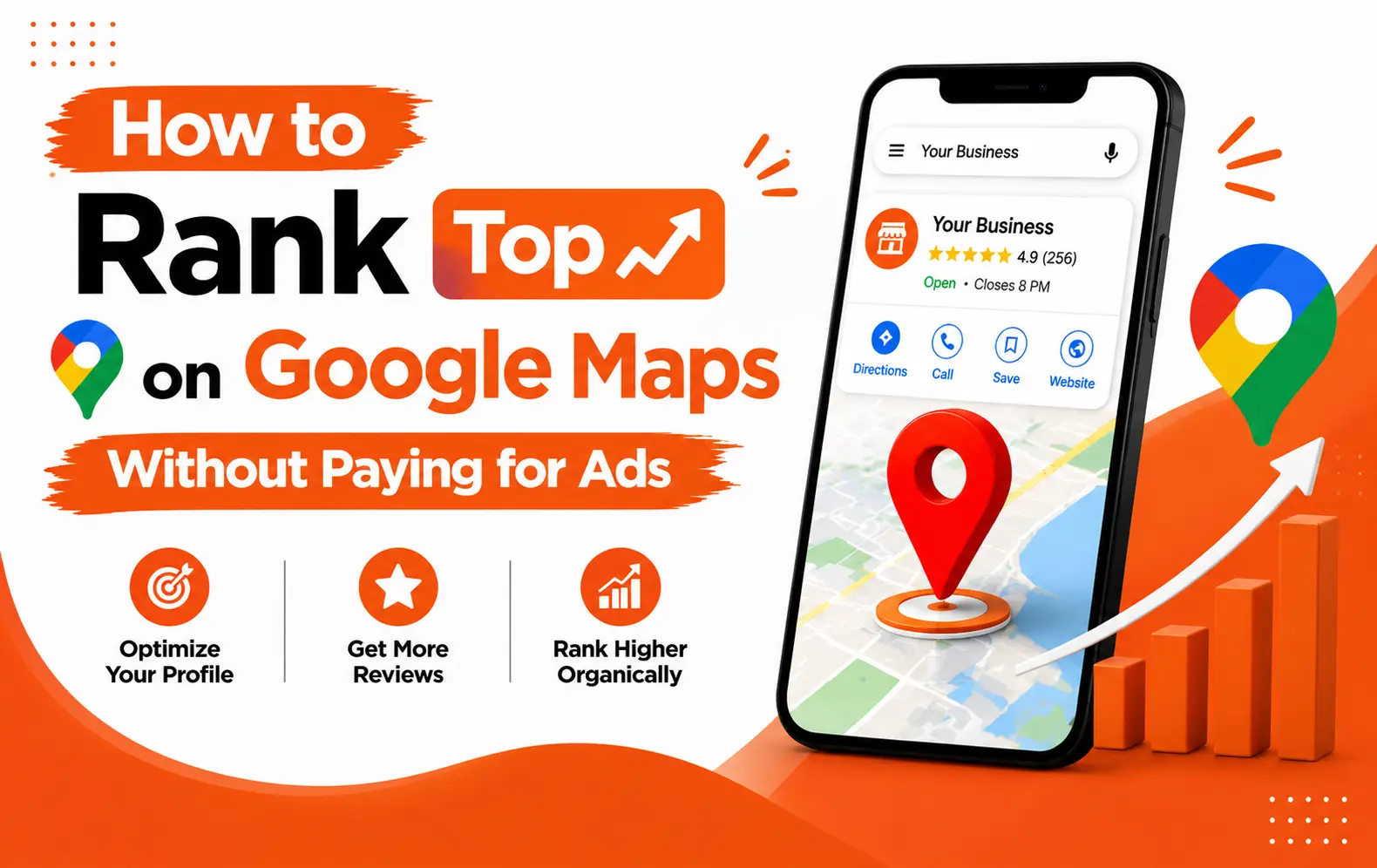 How to Rank Top on Google Maps Without Paying for Ads